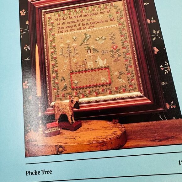 SHEEPISH DESIGNS Sampler Lot Cross stitch Patterns 1 4 5 7 Sarah E. Pope Sampler - Picture 11 of 16